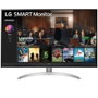 LG 32SQ700S-W Smart Monitor 32 pulgadas 4K UHD WebOS Plata y Blanco
